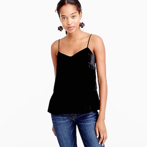 J. Crew Tops - JCREW Velvet Cami